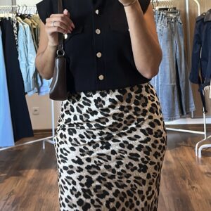 Jupe léopard