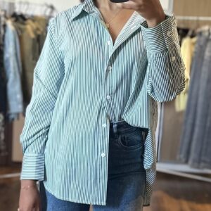 Chemise Célestine verte